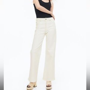 HM wide leg jeans